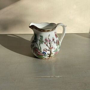 vintage Coalport Indian Tree creamer or milk jug.